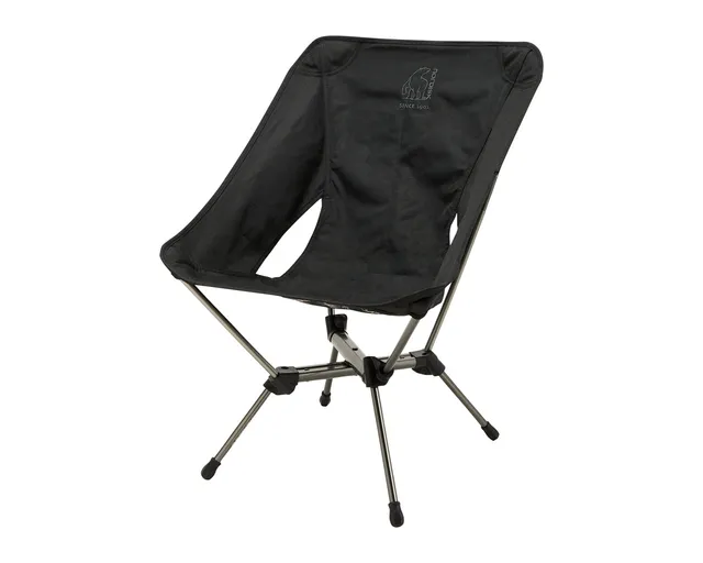 nordisk-marielund-campingstuhl-klein-leicht-aluminiumgestell-black-canvas-optik image 1