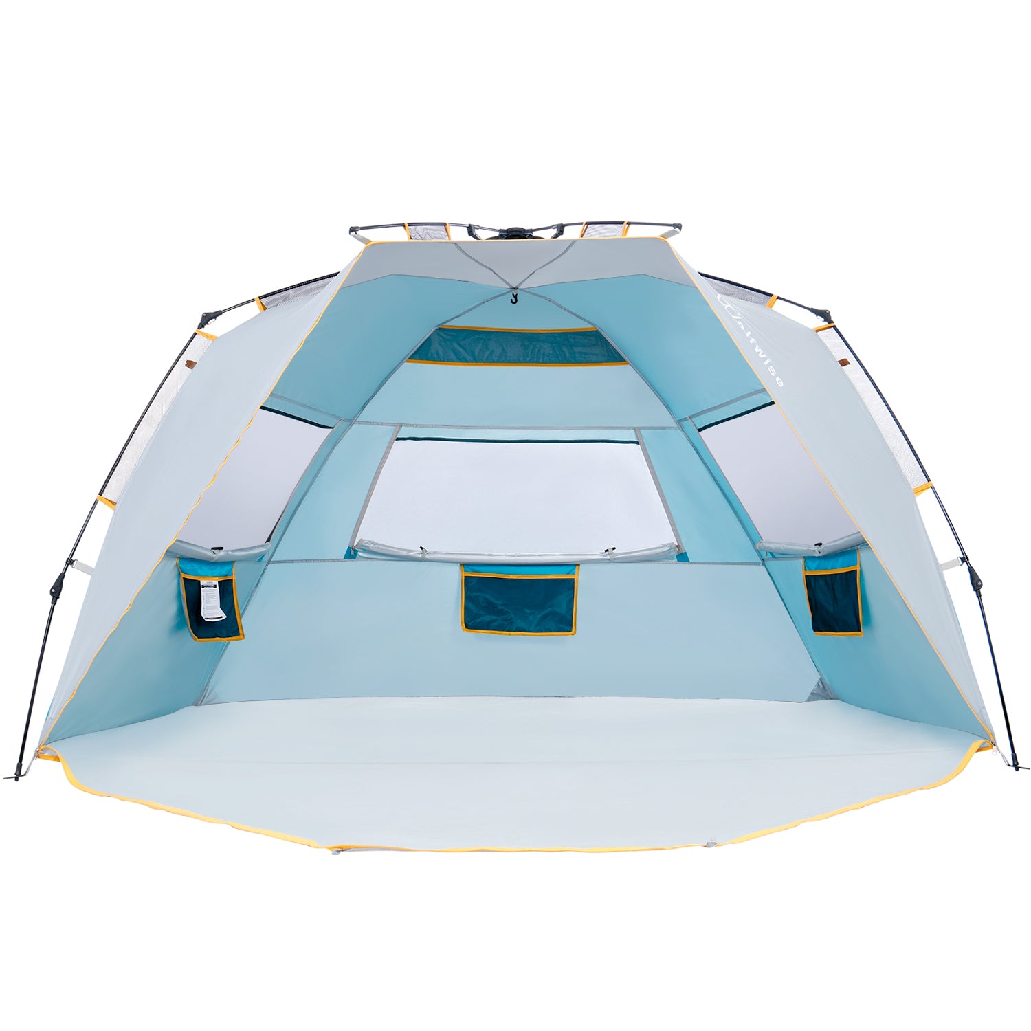 wolfwise-goldsand-k10-strandmuschel-strandzelt image 1