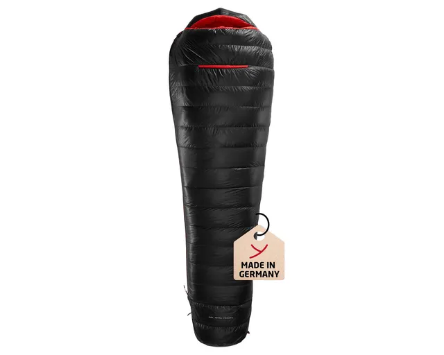 nordisk-vib-400-daunenschlafsack-rechts-rei-verschluss-schwarz image 1