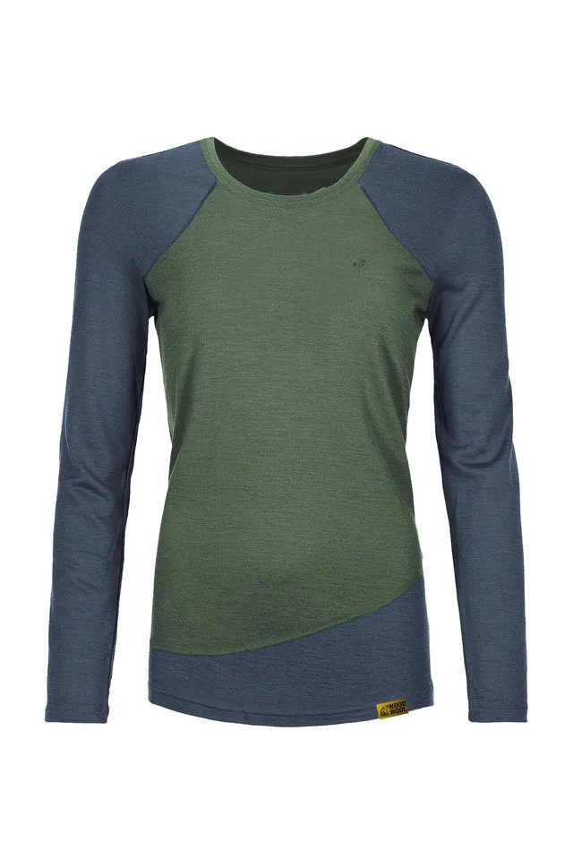 gr-ezi-bag-woodwool-longsleeve-lady-phillippa-bayberry-green-damen-funktionsshir image 1