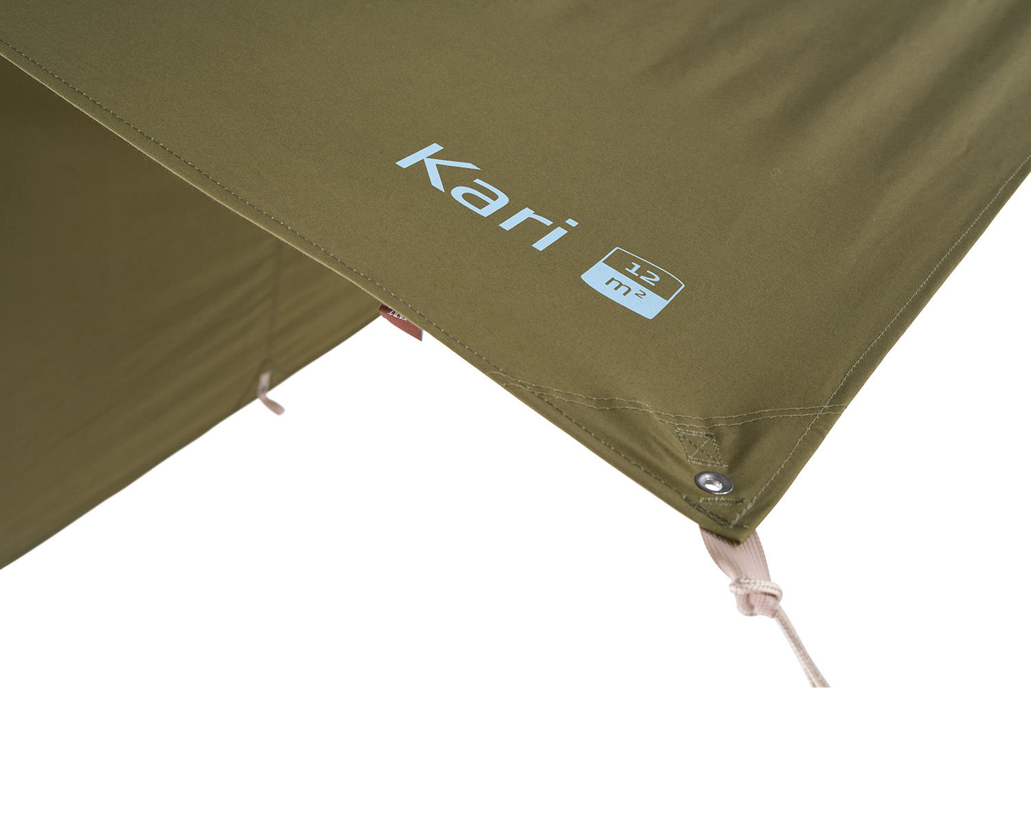 nordisk-kari-12-tarp-12-m-green-khaki-baumwoll-tarp image 8