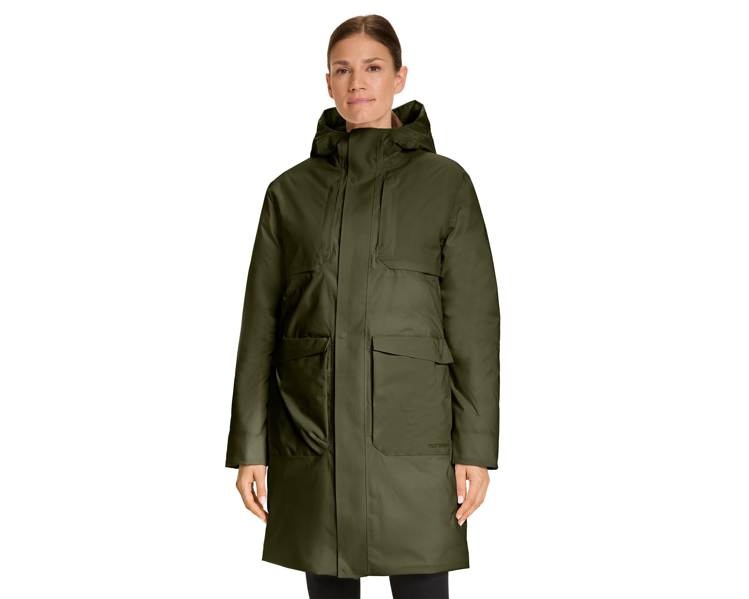 nordisk-lumi-damen-daunenparka-winter-moss-700-crystal-down-dry-100-recyclingmat image 2