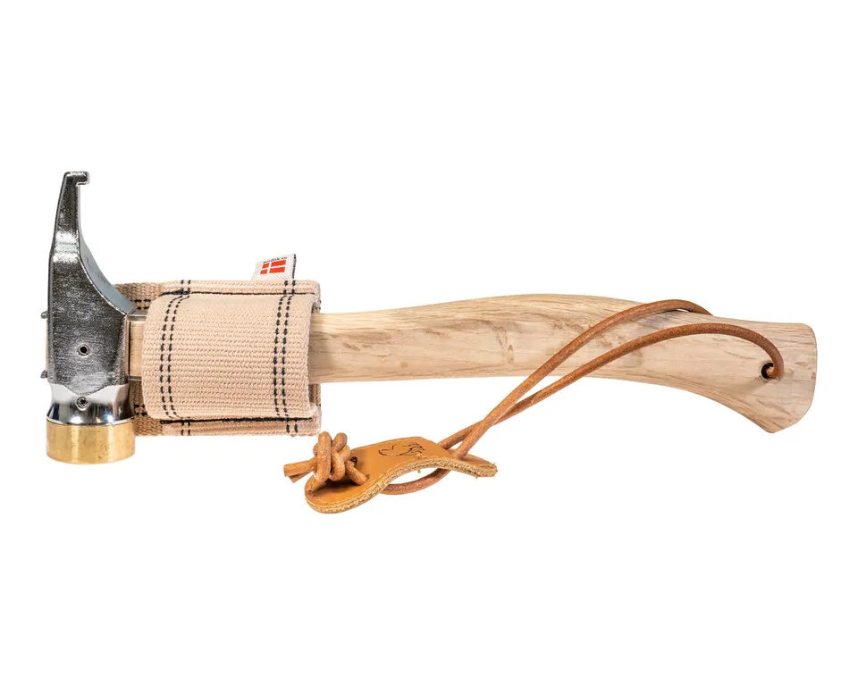 nordisk-hamarr-zelt-hammer-messing-stahl-holz-leder-handgefertigt image 1