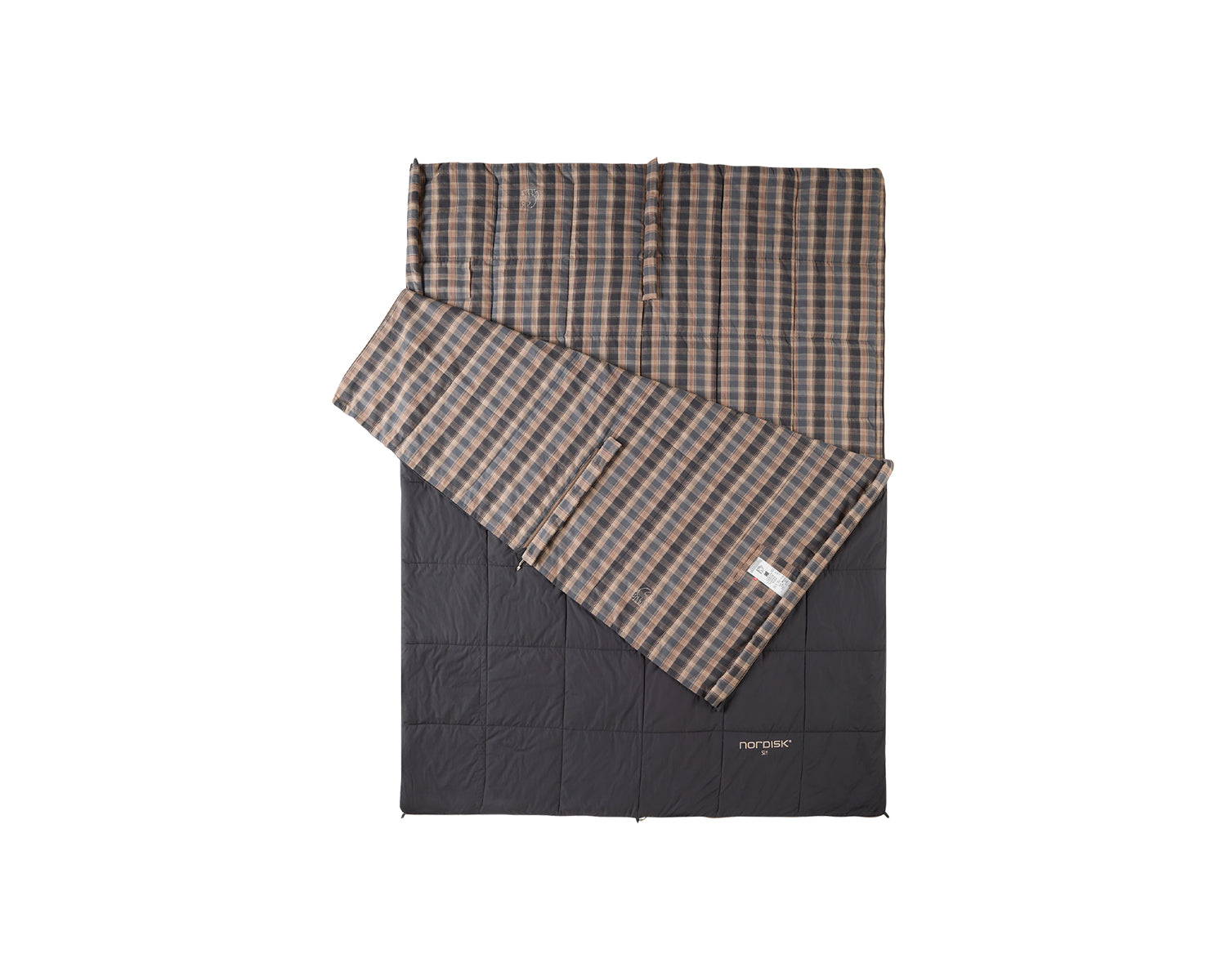 nordisk-sif-10-decken-schlafsack-obsidian-black-baumwollflanell image 4