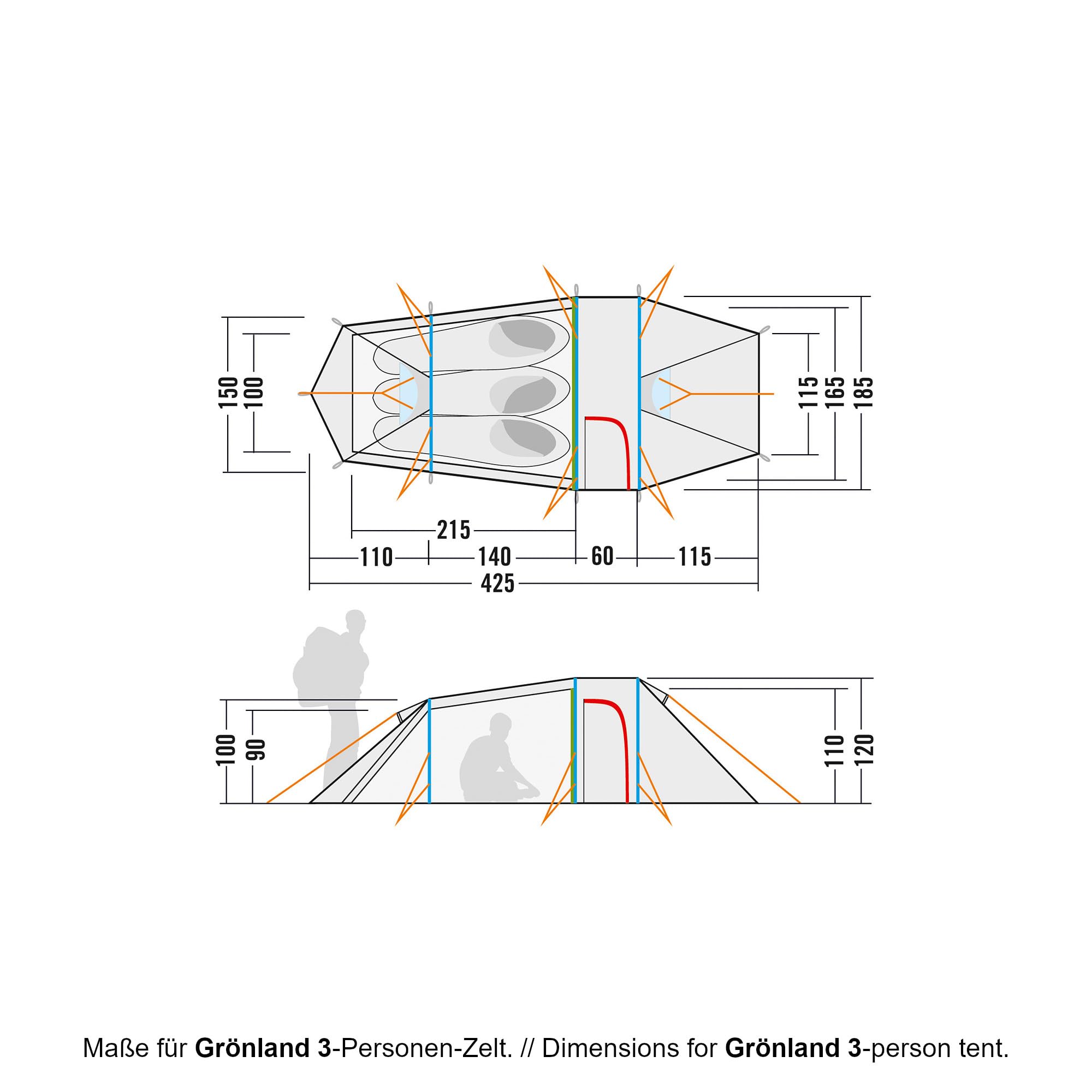 tatonka-gr-nland-2-3-personen-zelt-leichtes-wasserdichtes-tunnelzelt-mit-seitene image 7