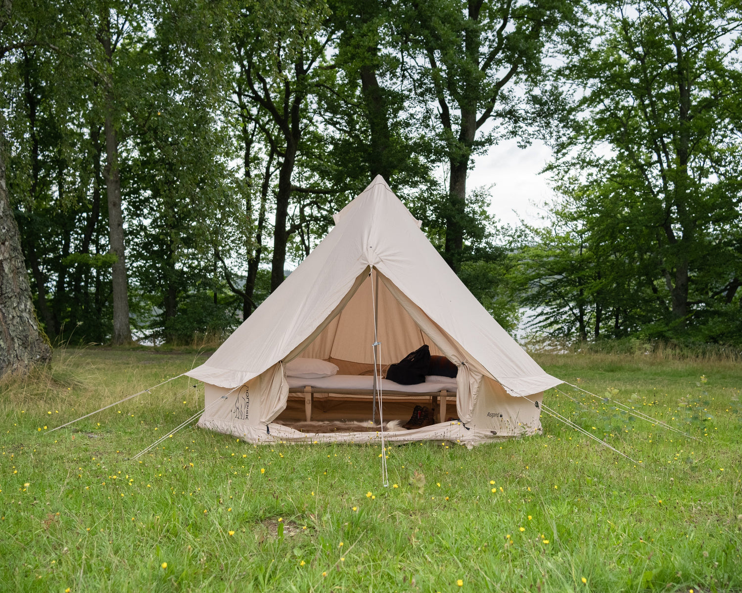 nordisk-asgard-7-1-glamping-zelt-7-1-m-3-personen-sandshell image 2