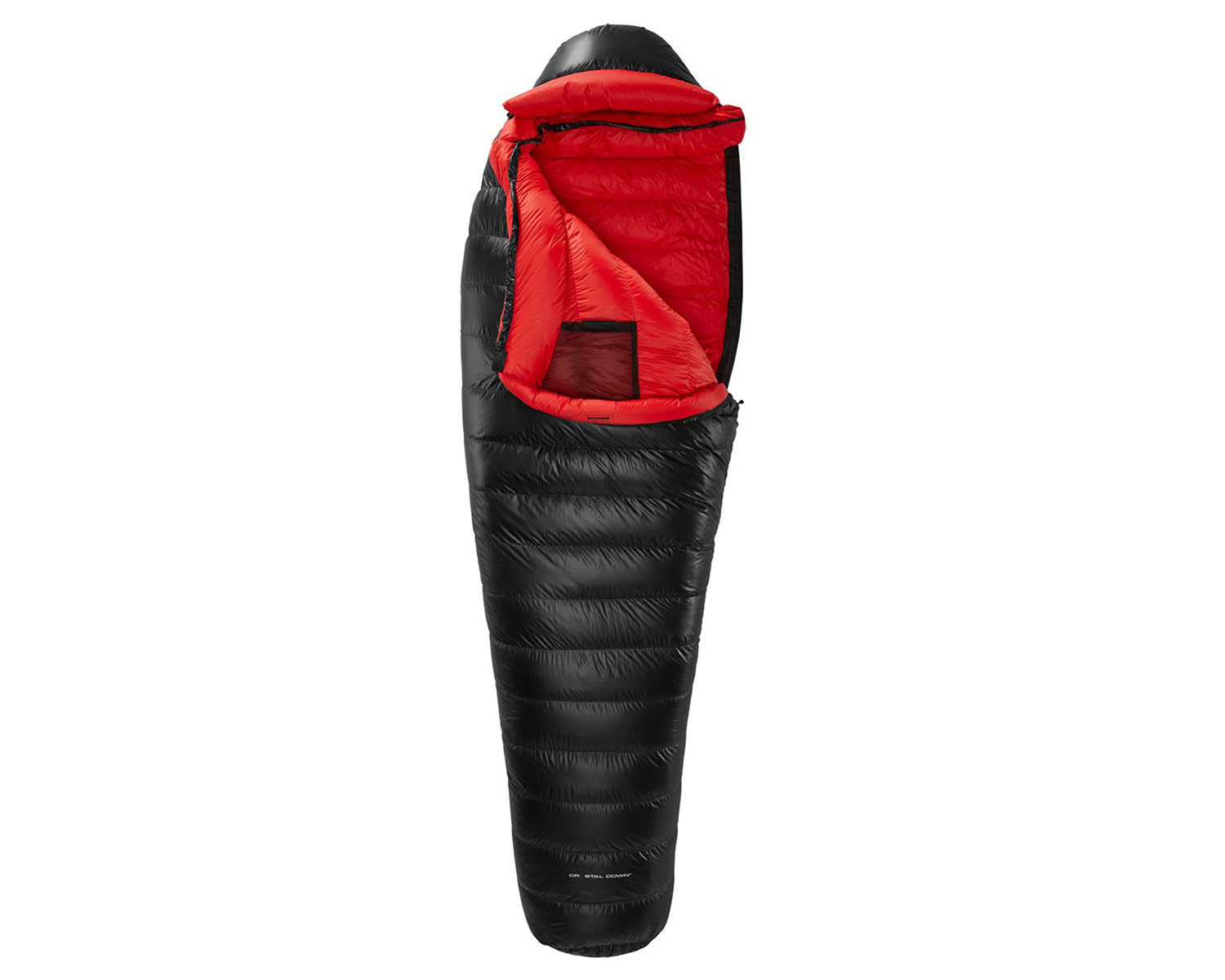 nordisk-vib-800-daunenschlafsack-linkszip-schwarz-expedition image 2