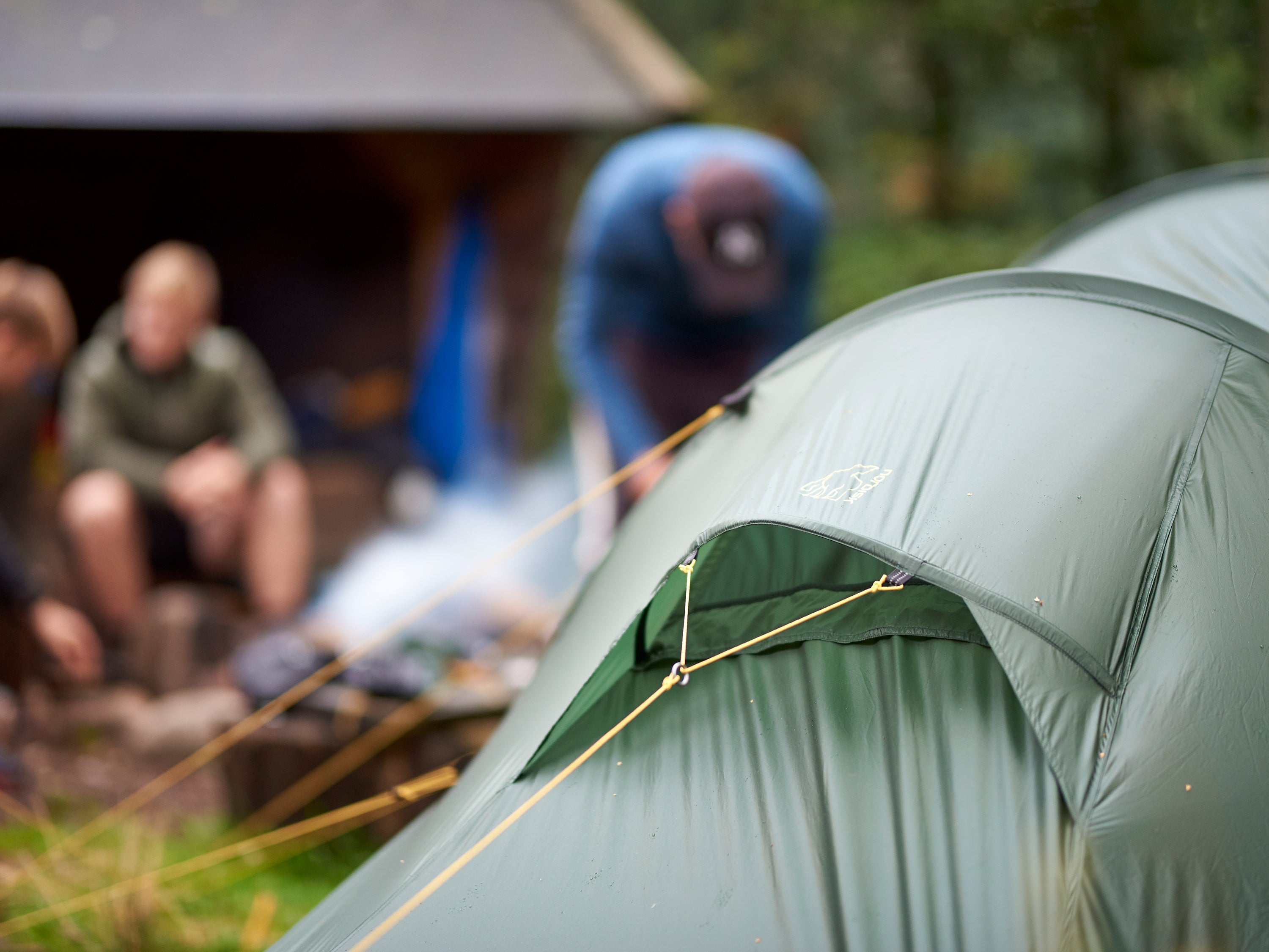 nordisk-oppland-2-lw-leichtzelt-2-personen-forest-green-1730-g-tunnelkonstruktio image 2