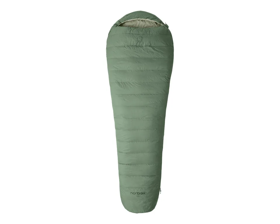 nordisk-ides-5-mummy-sleeping-bag-hedge-green-3-jahreszeiten-daunenschlafsack image 1