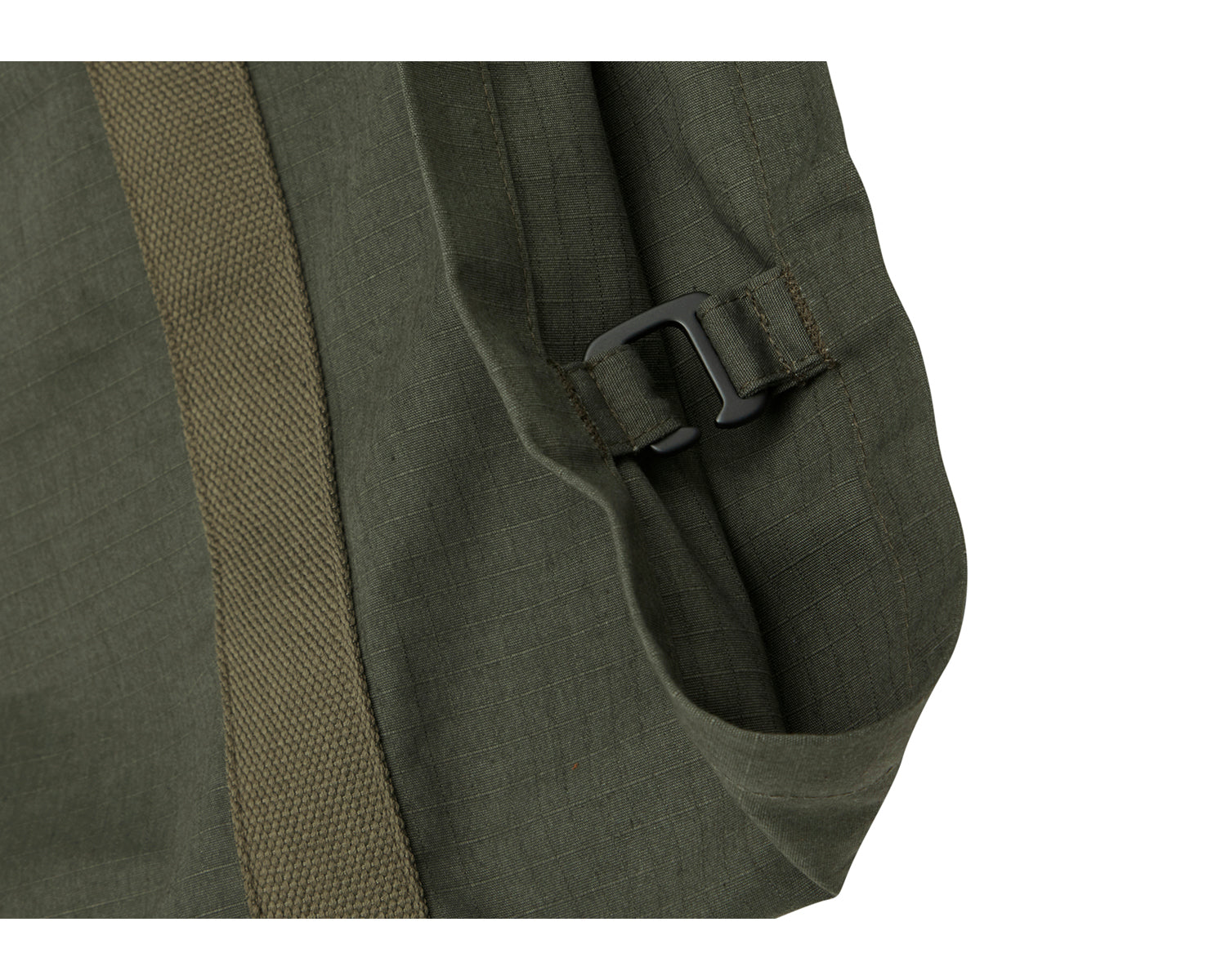 nordisk-blus-wood-bag-holztasche-aus-ripstop-baumwolle-four-leaf-clover-green image 3