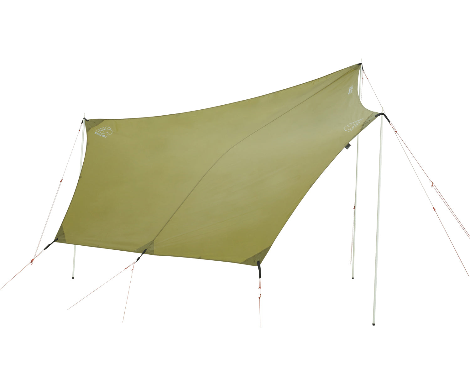 nordisk-voss-diamond-pu-tarp-dark-olive-green image 3