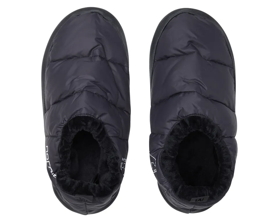 nordisk-mos-daunen-hausschuhe-black image 1
