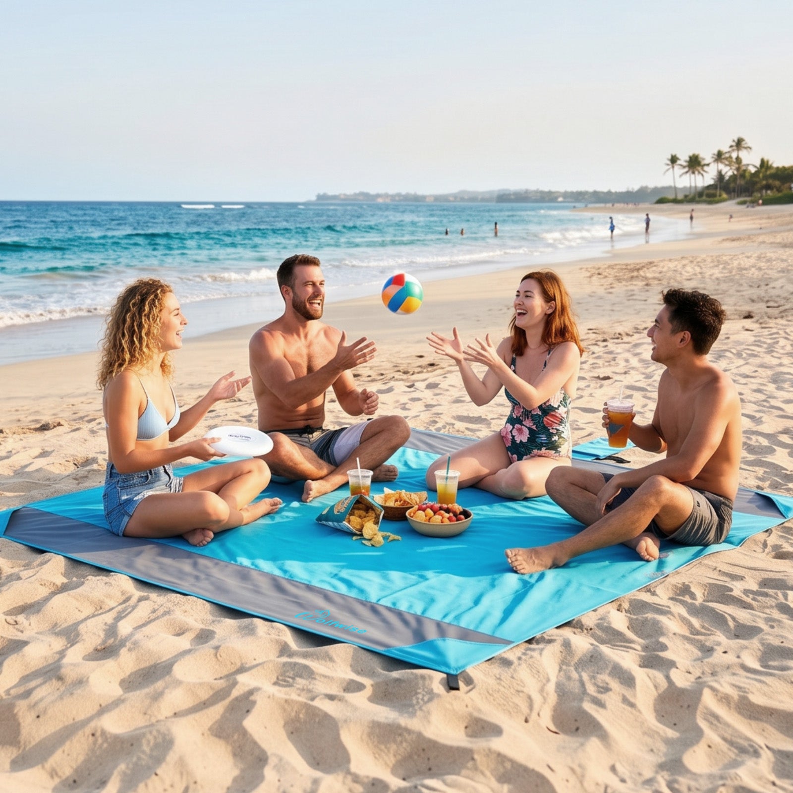 wolfwise-stranddecke-xxl-200-x-205-cm-wasserdicht-sandabweisend image 6