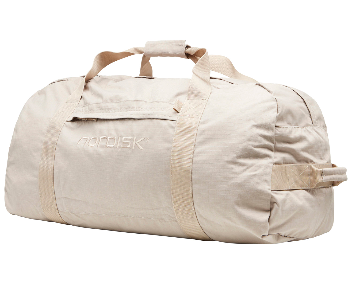nordisk-njord-90l-reisetasche-technisches-baumwoll-ripstop-simply-taupe-beige image 3