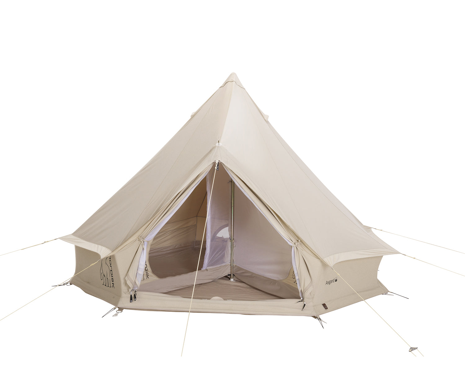 nordisk-asgard-7-1-glamping-zelt-7-1-m-3-personen-sandshell image 3