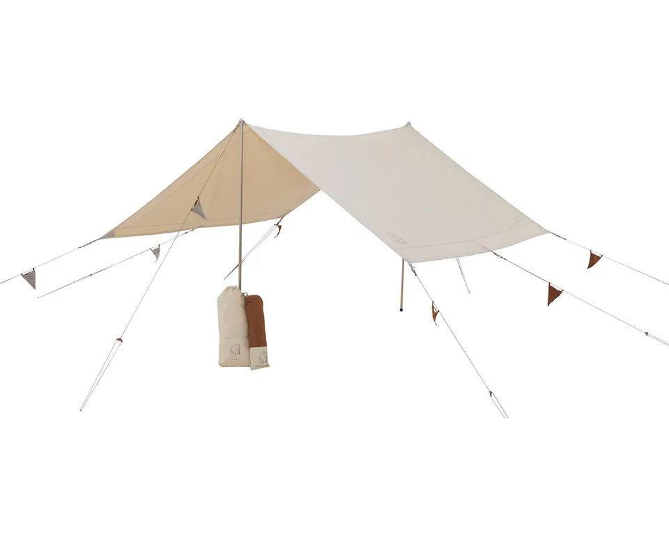 nordisk-kari-tech-mini-tarp-inkl-colour-pack-dachshund-chocolate-3-2-5-m image 1