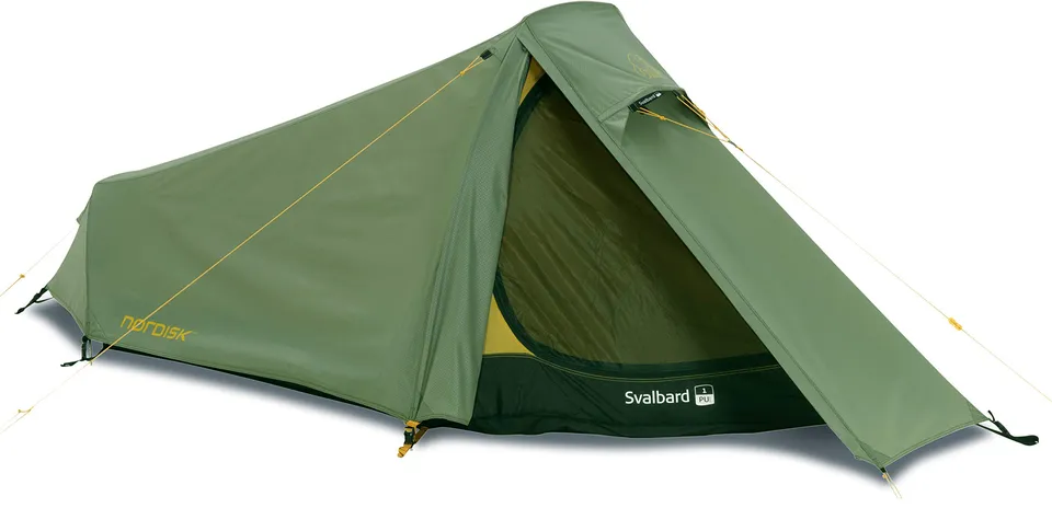 nordisk-svalbard-1-pu-1-personen-trekkingzelt-forest-green image 1