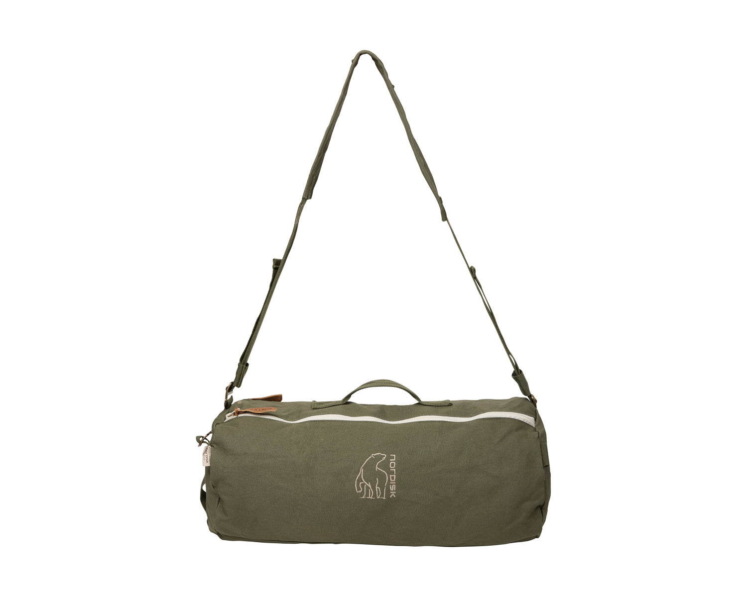 nordisk-karlstad-27-duffel-27-l-four-leaf-clover-green-canvas-reisetasche image 1