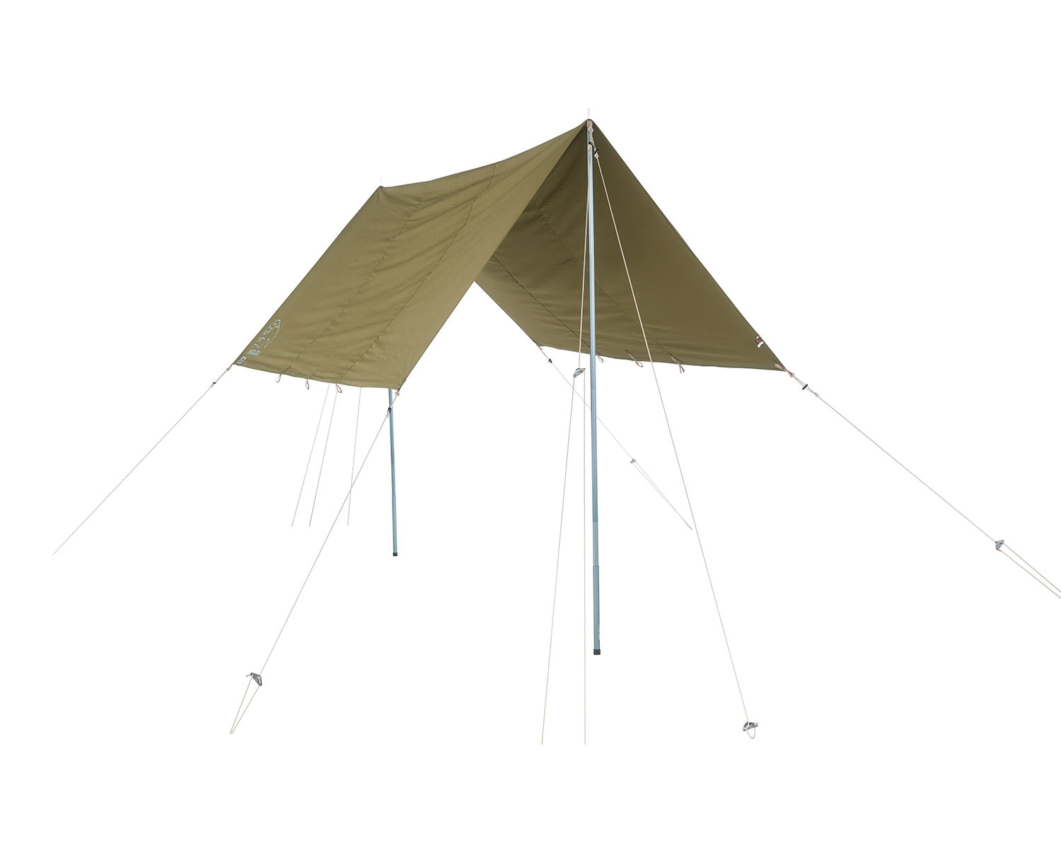 nordisk-kari-12-tarp-12-m-green-khaki-baumwoll-tarp image 3