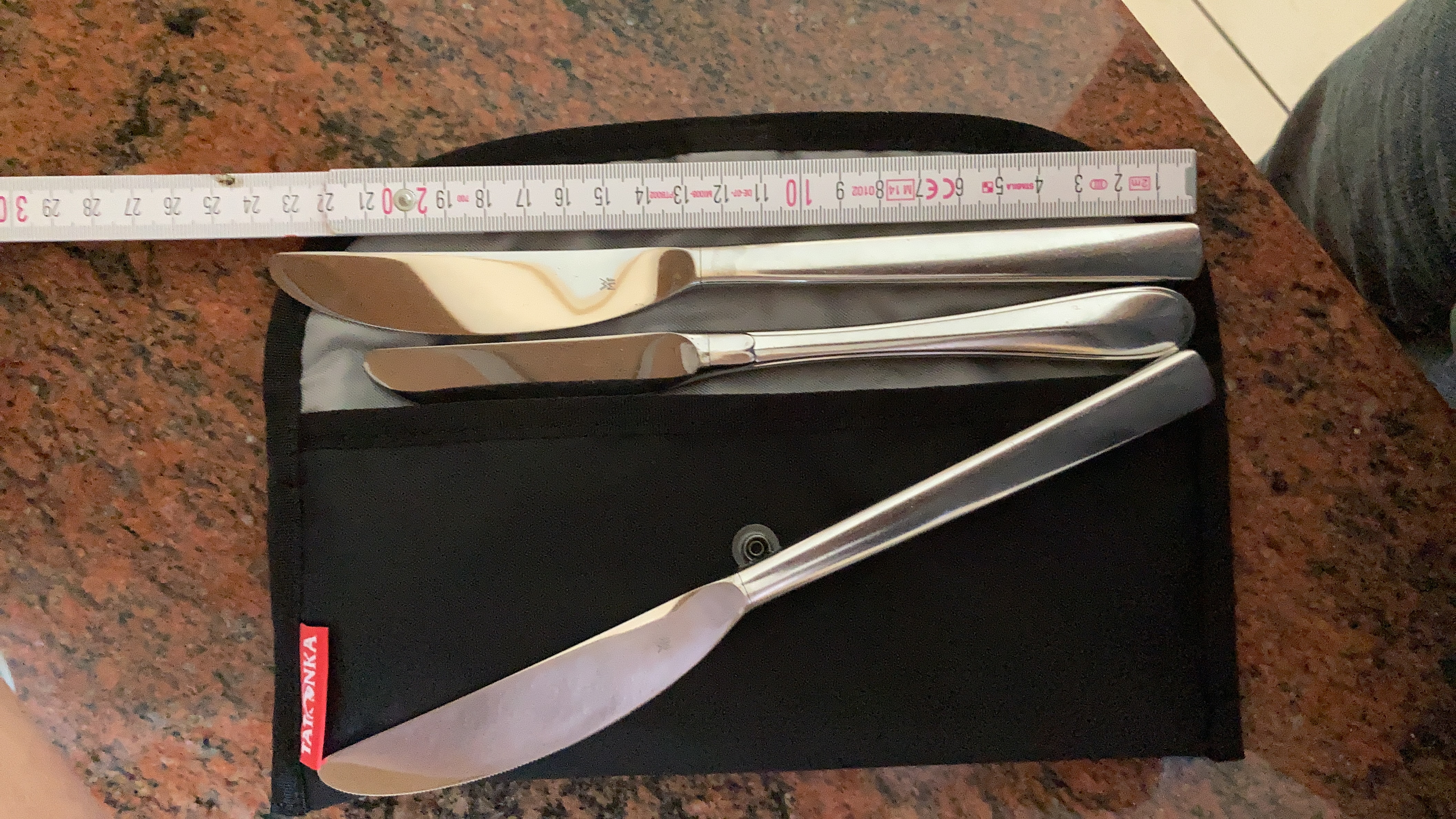 Perfekt für Campingbesteck