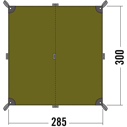 tatonka-tarp-2-zeltplane-285-x-300-cm-light-olive image 4