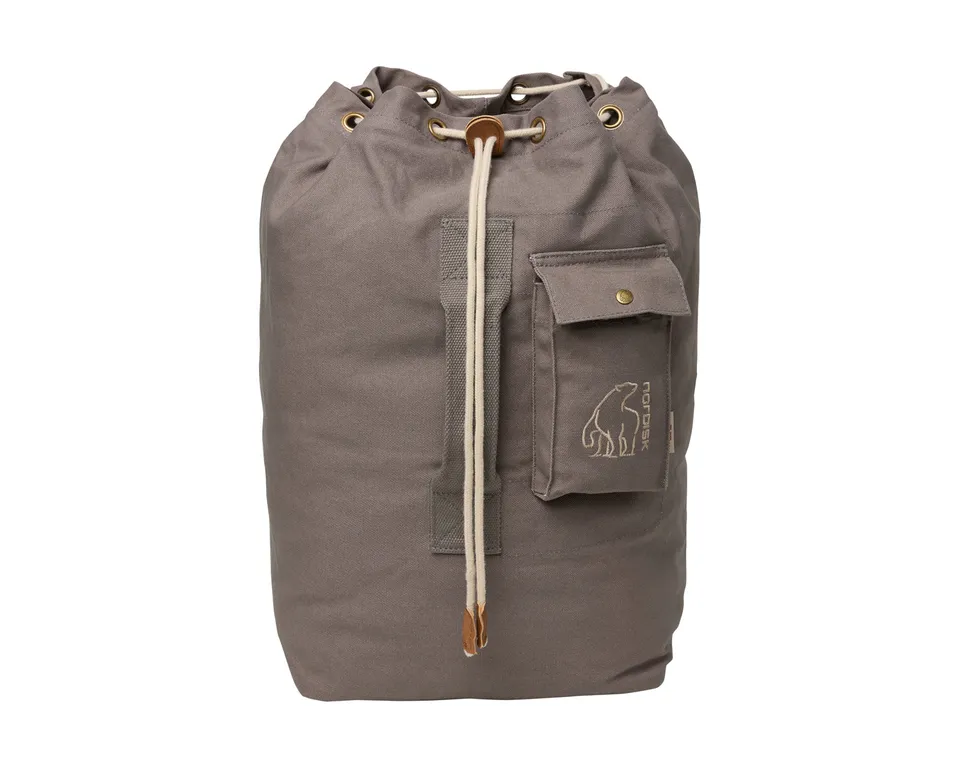 nordisk-kongsberg-40-duffel-40-l-reisetasche-aus-baumwoll-canvas-dark-gull-grey image 1