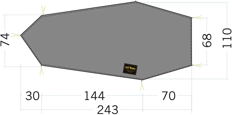 tatonka-lt-kyrkja-bodenplane-243x68-110-cm-oliv-zeltunterlage image 1