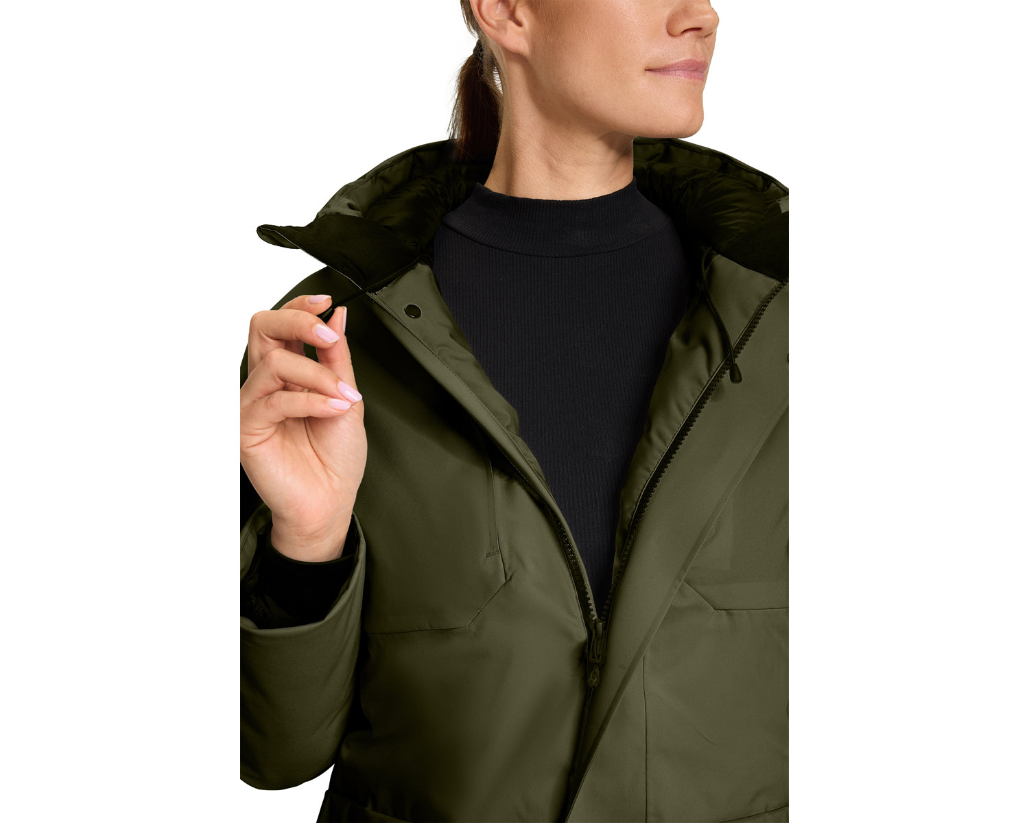 nordisk-lumi-damen-daunenparka-winter-moss-700-crystal-down-dry-100-recyclingmat image 8