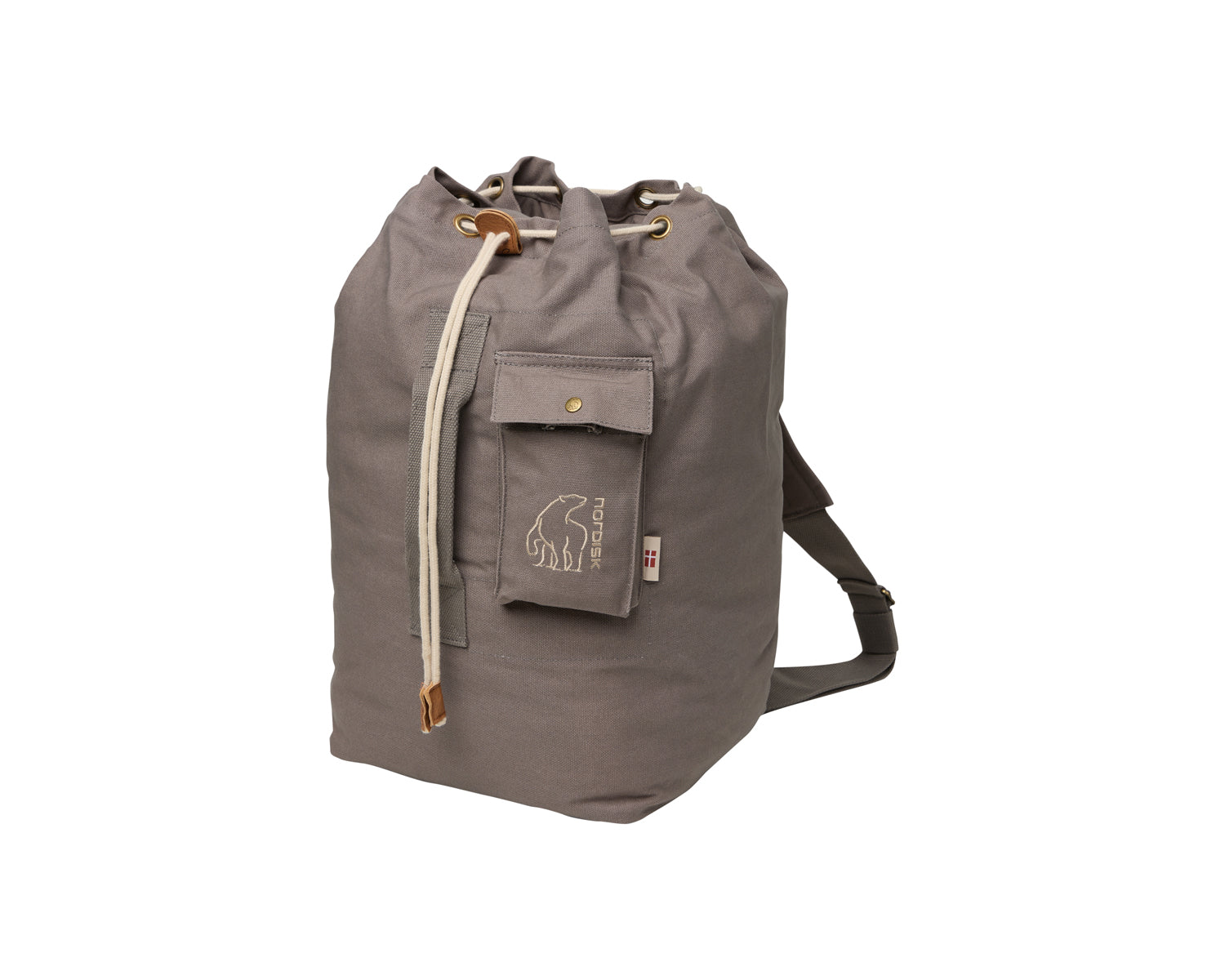 nordisk-kongsberg-40-duffel-40-l-reisetasche-aus-baumwoll-canvas-dark-gull-grey image 2