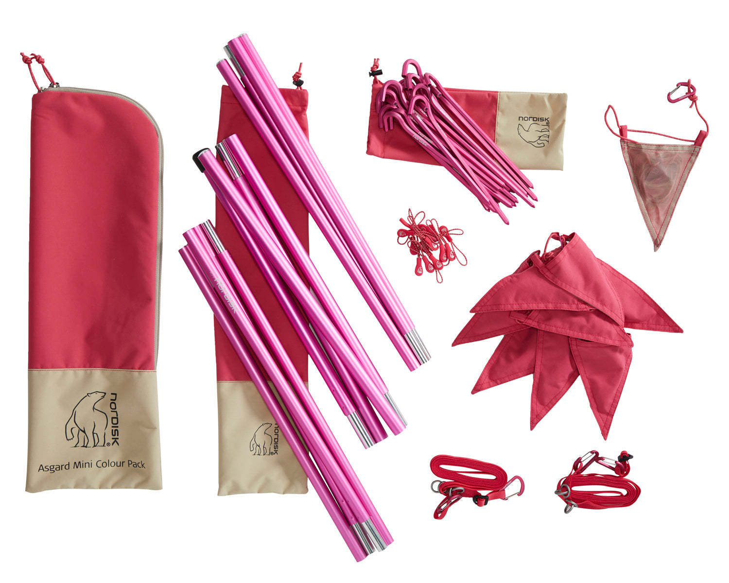 nordisk-asgard-mini-colour-pack-azalea-cherry-pink-zeltzubeh-r-set image 3