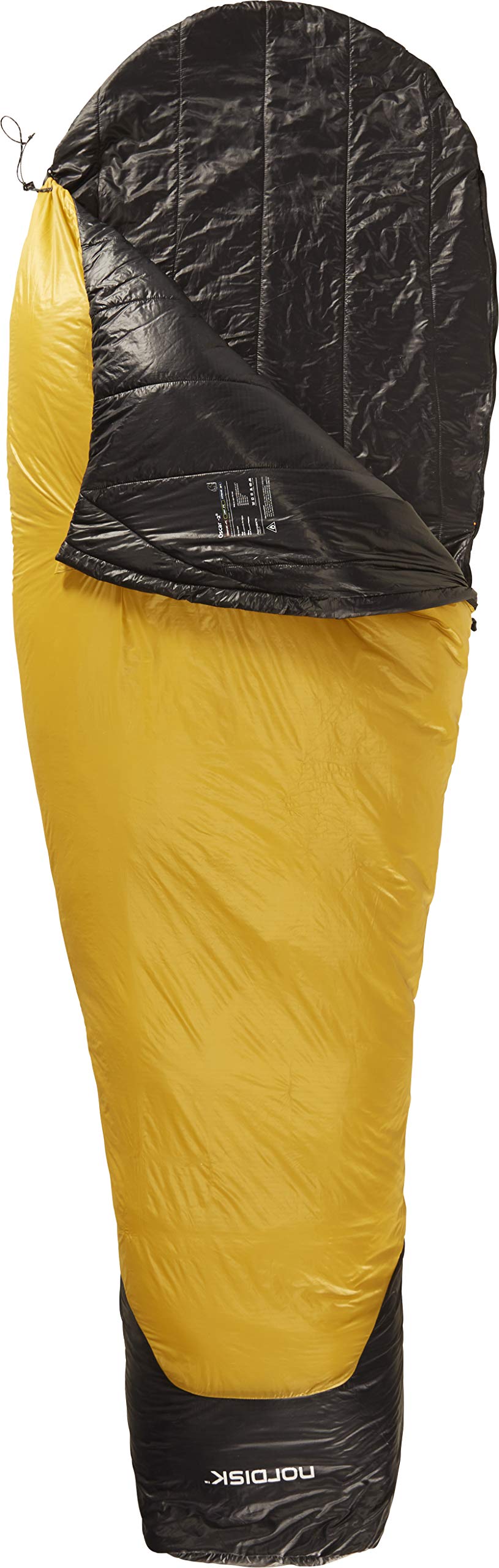 nordisk-oscar-2-c-kunstfaser-3-jahreszeiten-schlafsack-gelb image 1