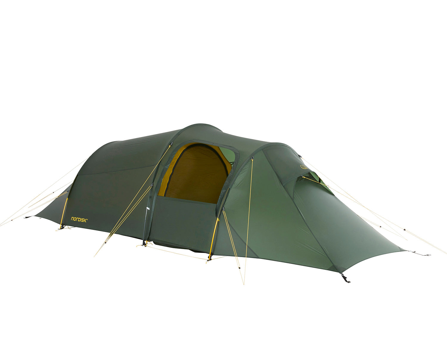nordisk-oppland-2-lw-leichtzelt-2-personen-forest-green-1730-g-tunnelkonstruktio image 3