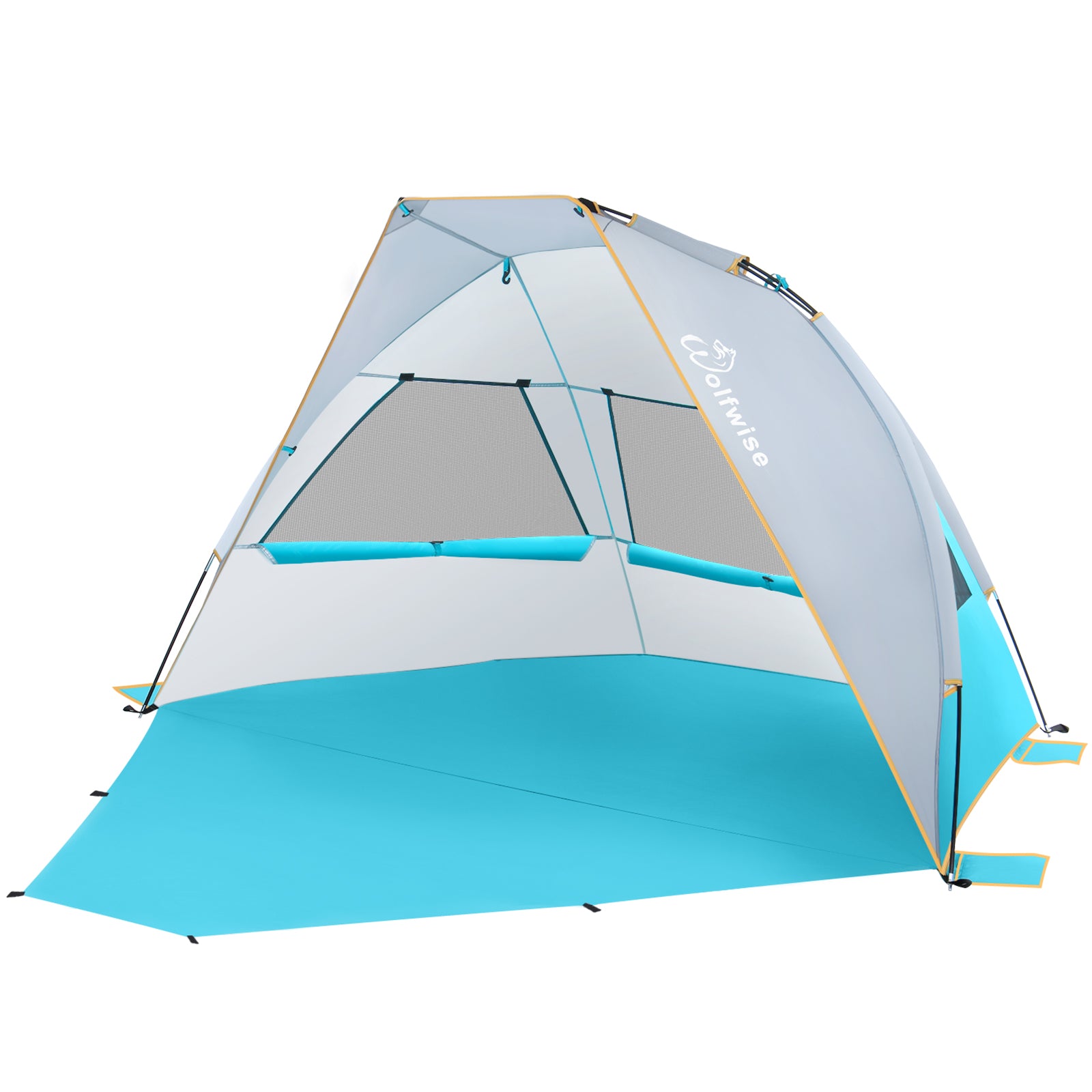 wolfwise-sunlitsky-a10-strandzelt-blau-f-r-2-3-personen image 1