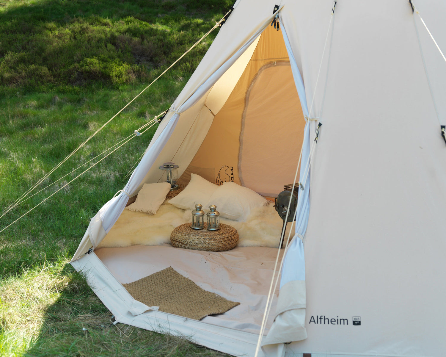 nordisk-alfheim-19-6-glampingzelt-19-6-m-8-10-personen-sandshell image 4