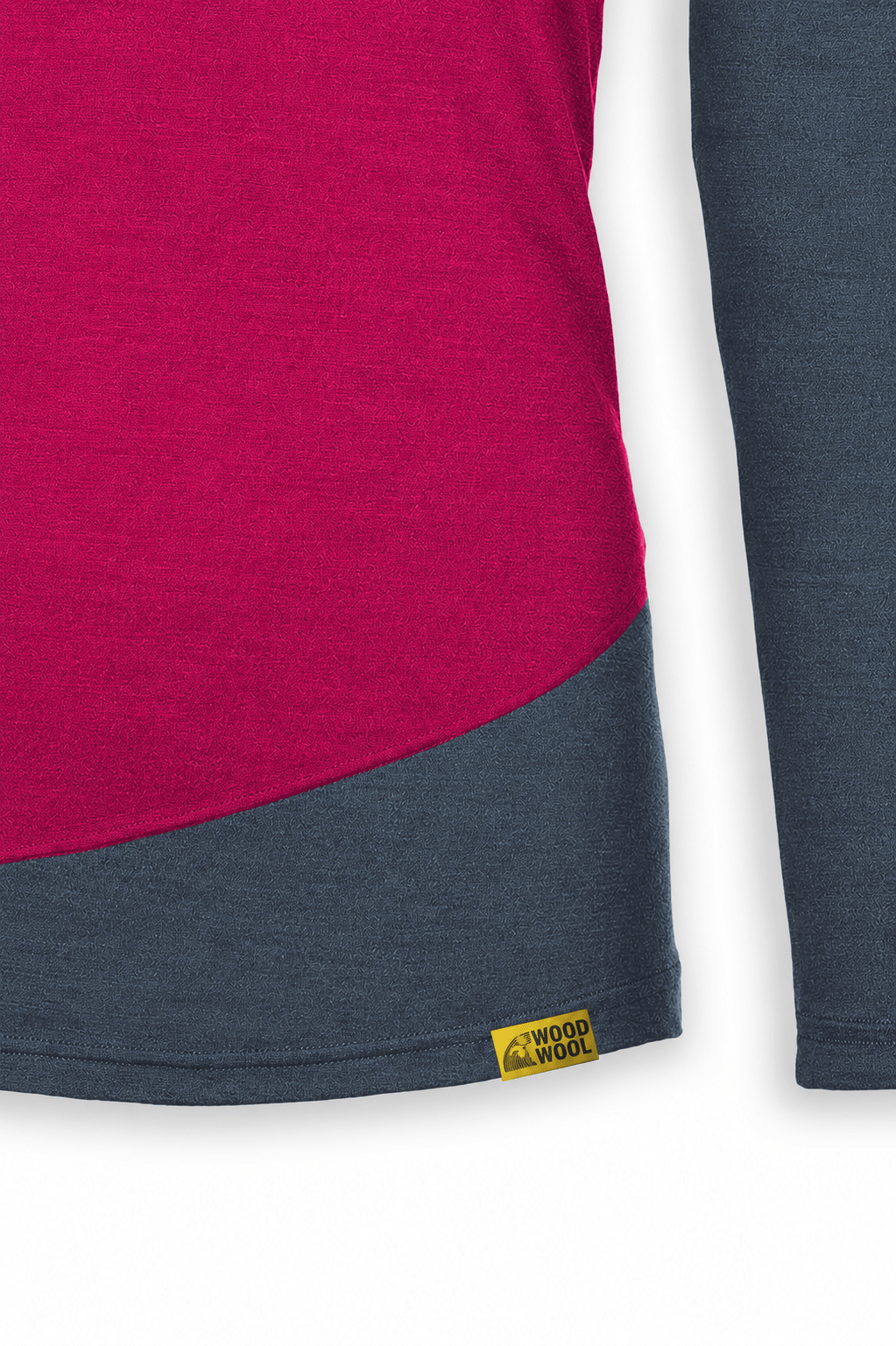 gr-ezi-bag-woodwool-longsleeve-lady-phillippa-damen-ocean-cavern-raspberry-red image 4