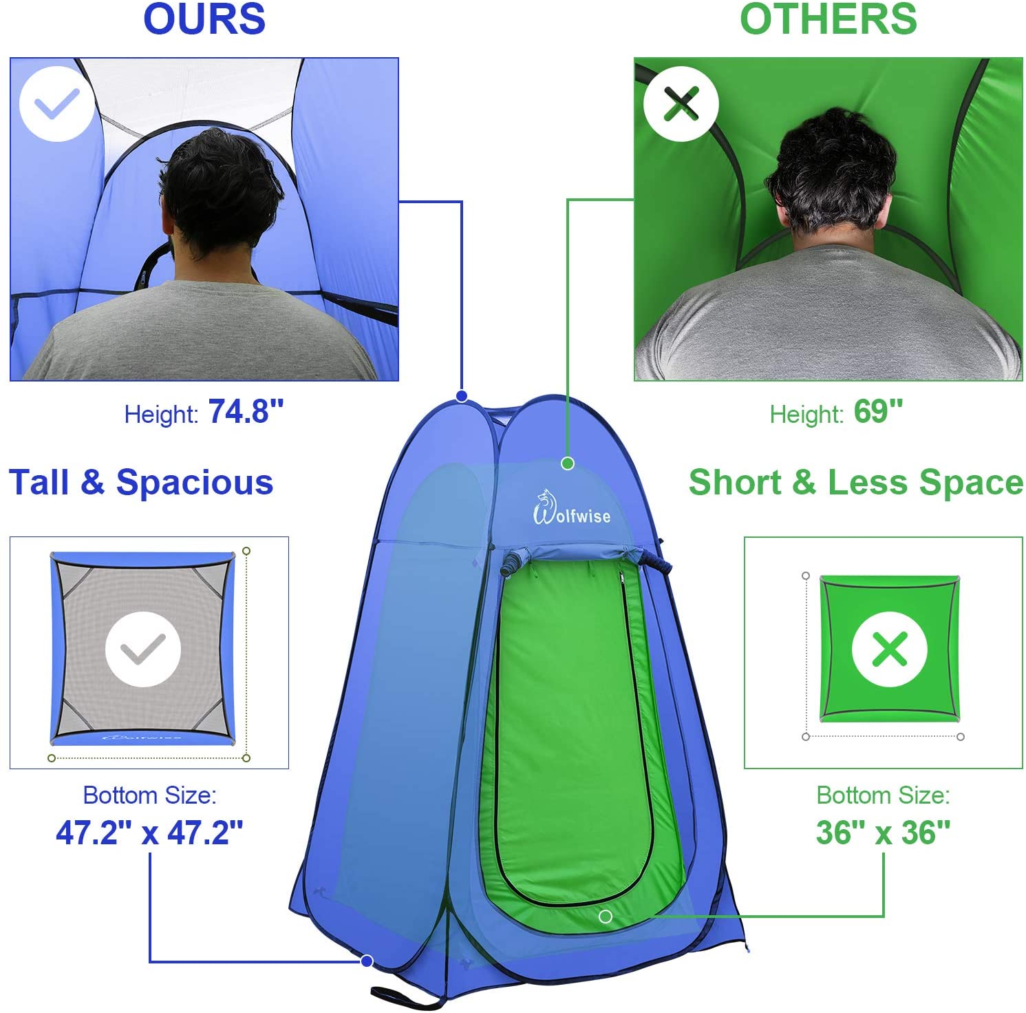 wolfwise-blazers-a10-pop-up-privacy-zelt-blau image 2