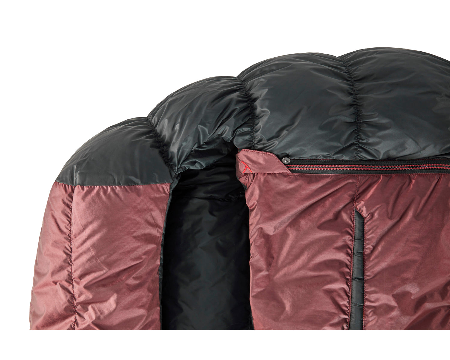 nordisk-voyage-500-schlafsack-linksrei-verschluss-ribbon-red-crystal-down image 4