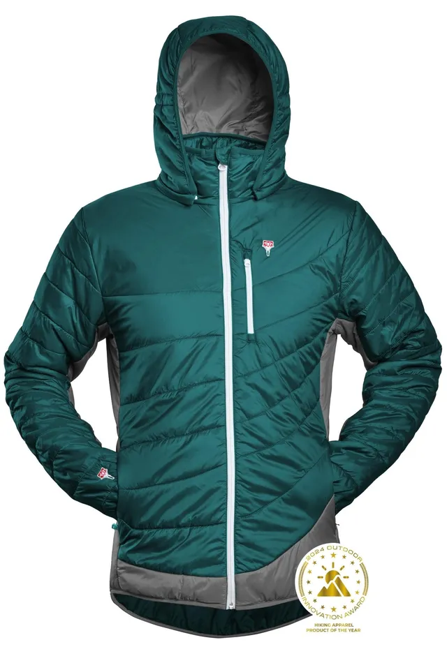 gr-ezi-bag-refreshful-silkwool-jacket-herren-ocean-green-grey-isolationsjacke image 1