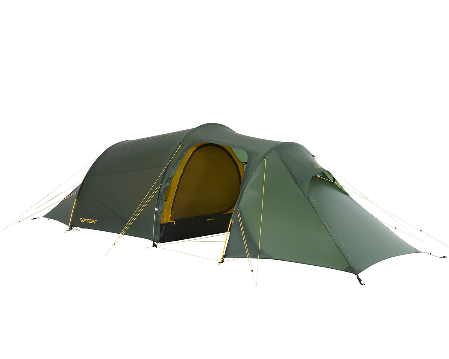 nordisk-oppland-2-lw-leichtzelt-2-personen-forest-green-1730-g-tunnelkonstruktio image 1