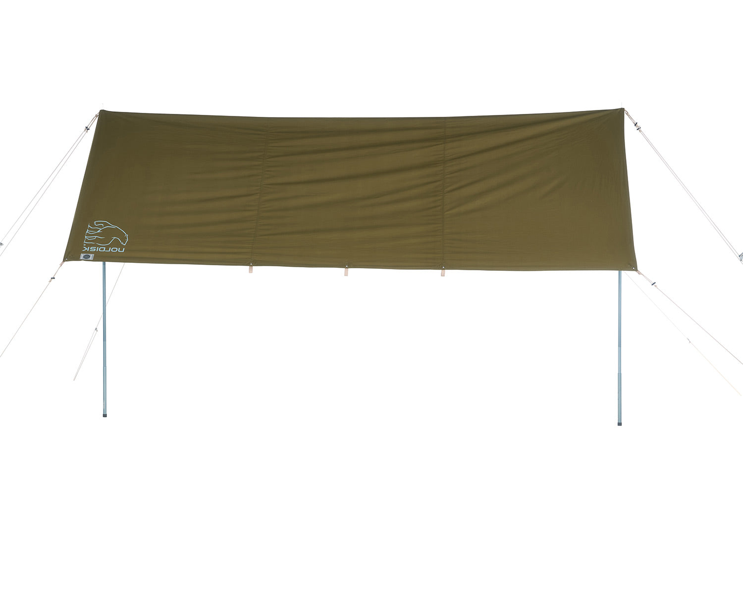 nordisk-kari-12-tarp-12-m-green-khaki-baumwoll-tarp image 5