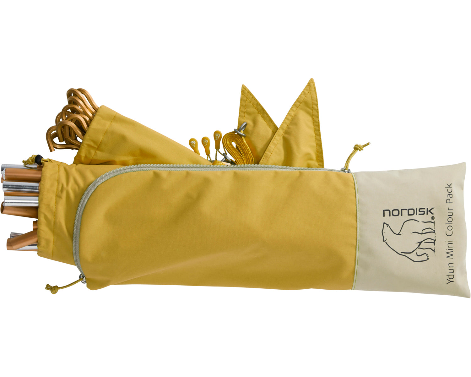 nordisk-ydun-mini-colour-pack-mustard-yellow-komplettes-zubeh-rset-f-r-ydun-tech image 2