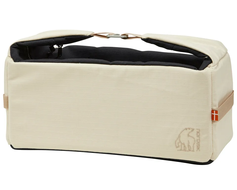 nordisk-gjern-boxy-bag-long-zelttasche-in-sandshell-31-14-14-cm-ripstop-baumwoll image 1