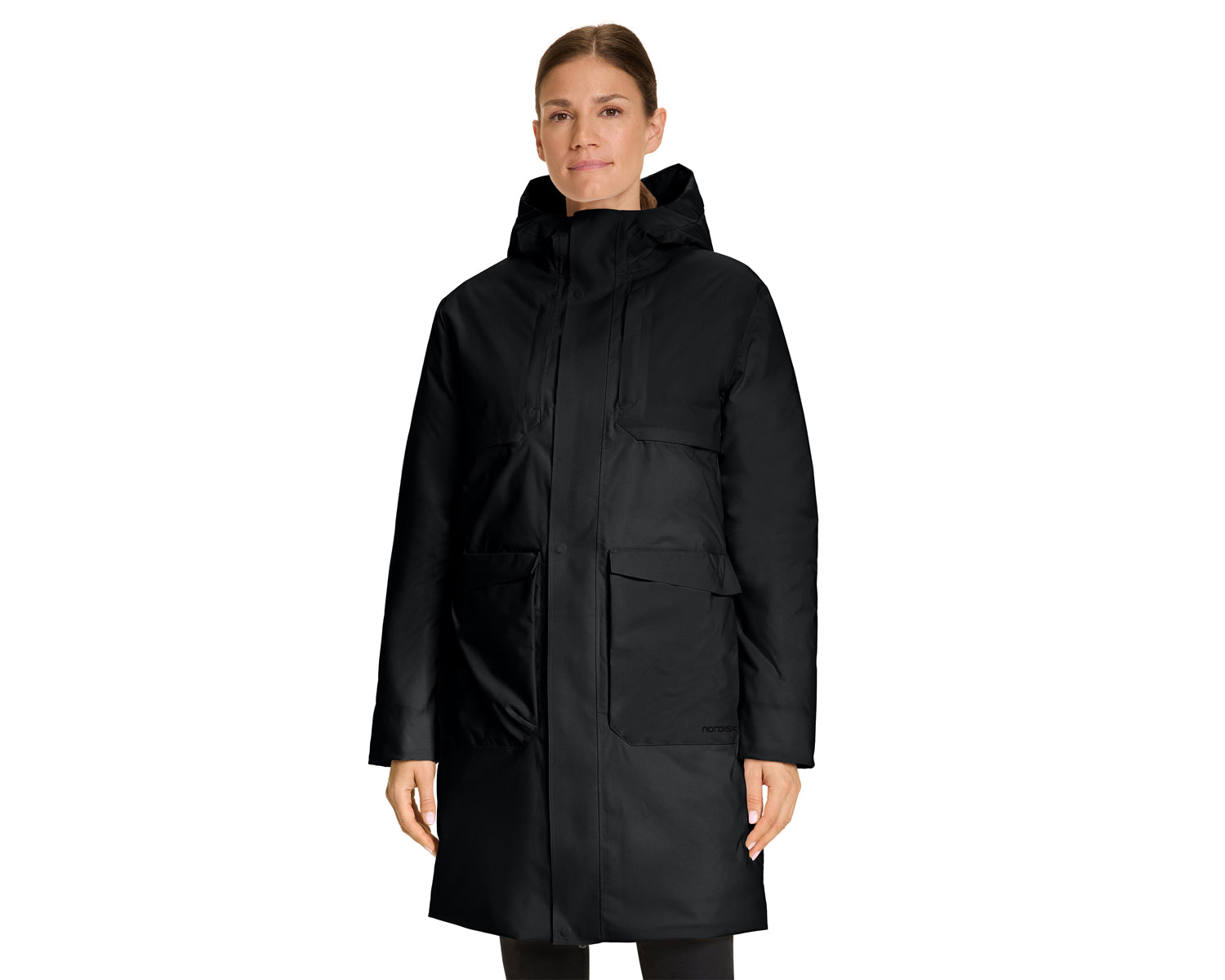 nordisk-lumi-damen-daunenparka-schwarz image 2