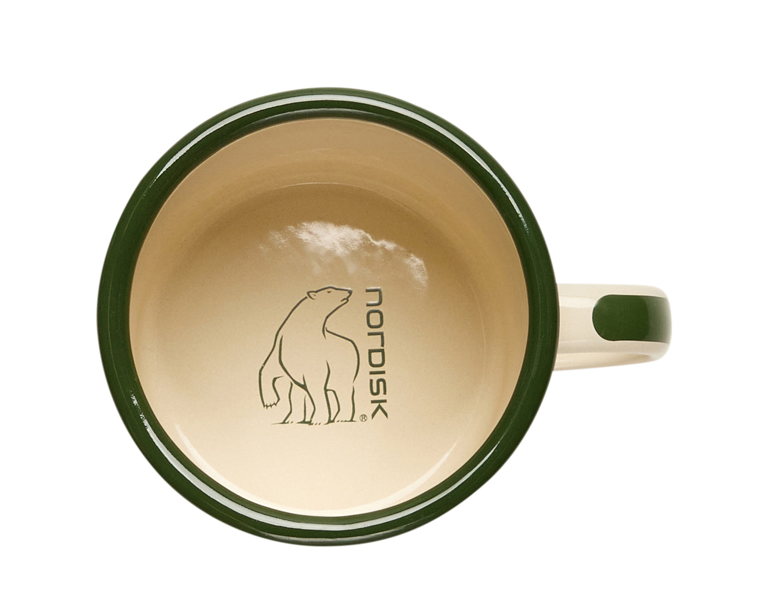nordisk-madam-bl-becher-350ml-cream-emaille-retro-design image 5