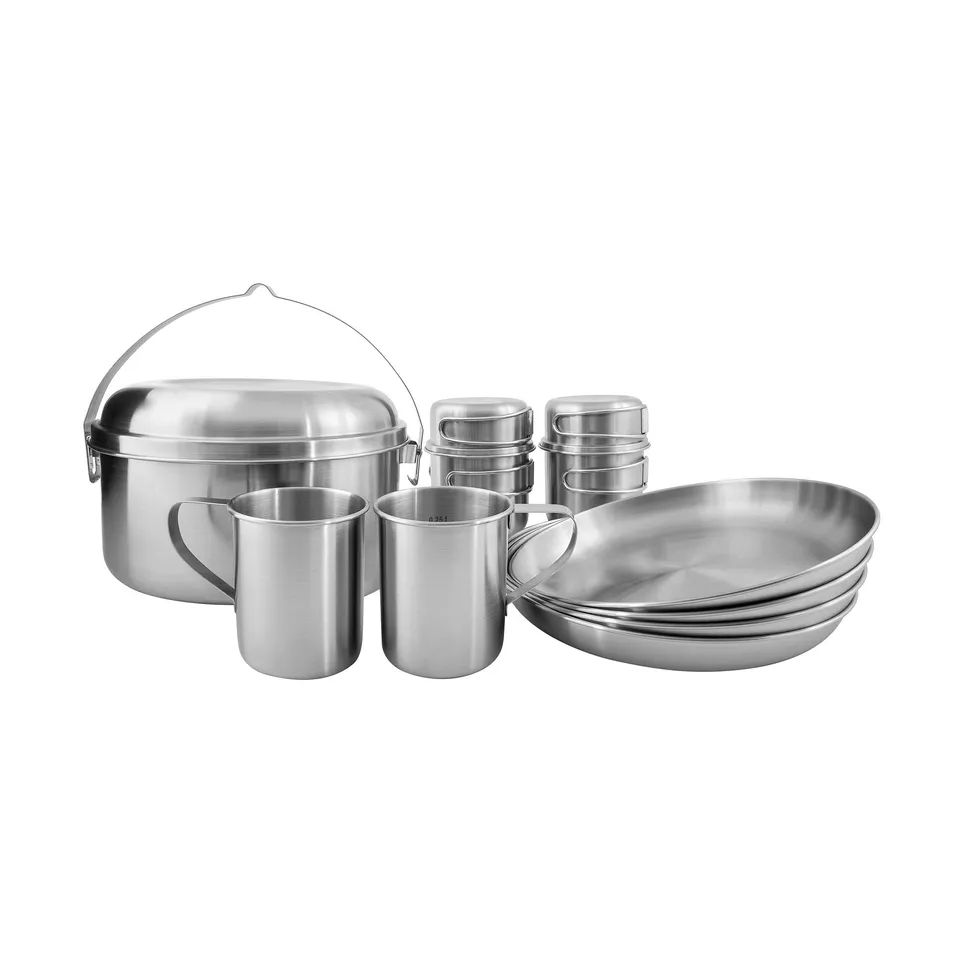 tatonka-picnic-set-iv-camping-kochgeschirr-12-teilig-edelstahl-4-personen image 1