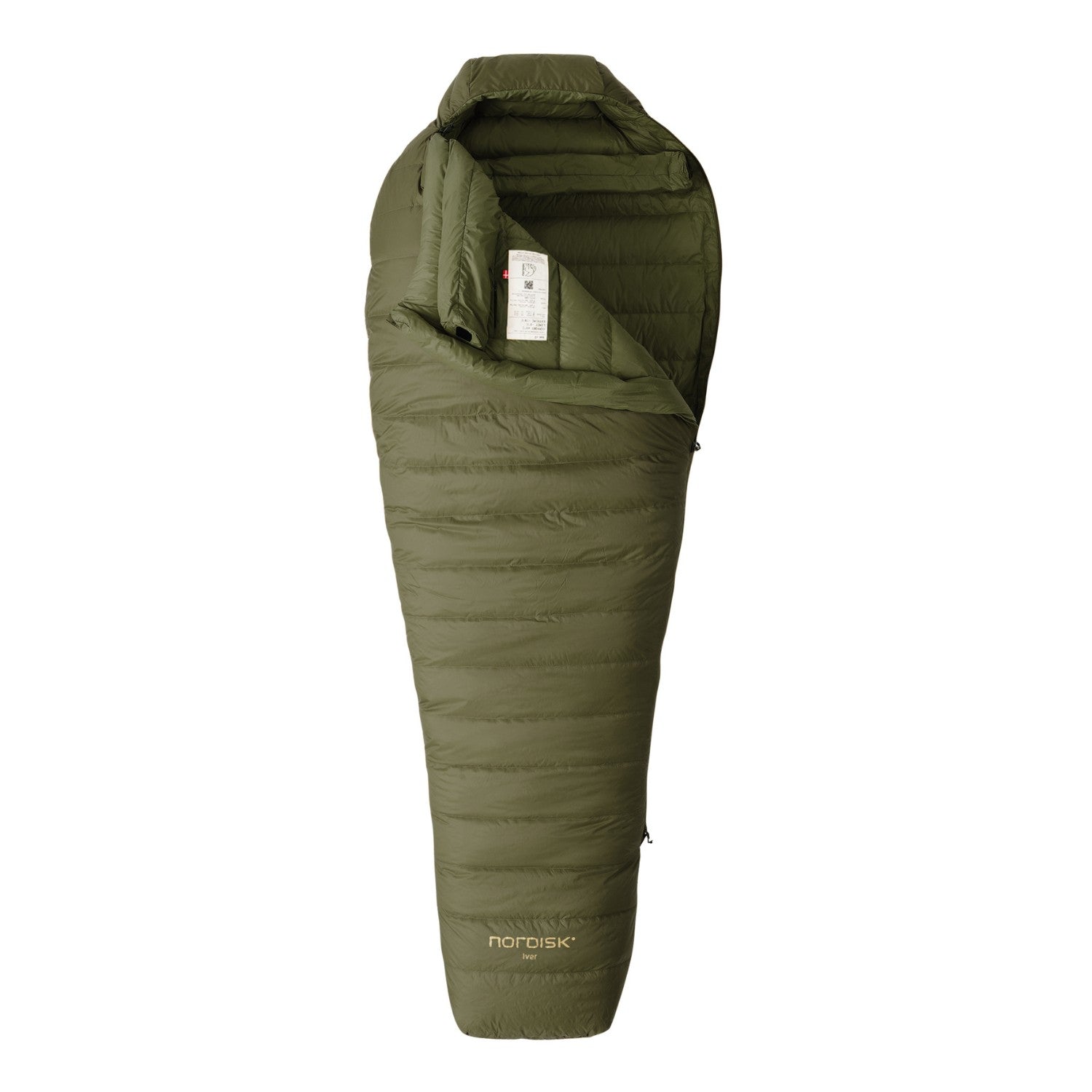 nordisk-iver-0-mumienschlafsack-forest-night-green image 2