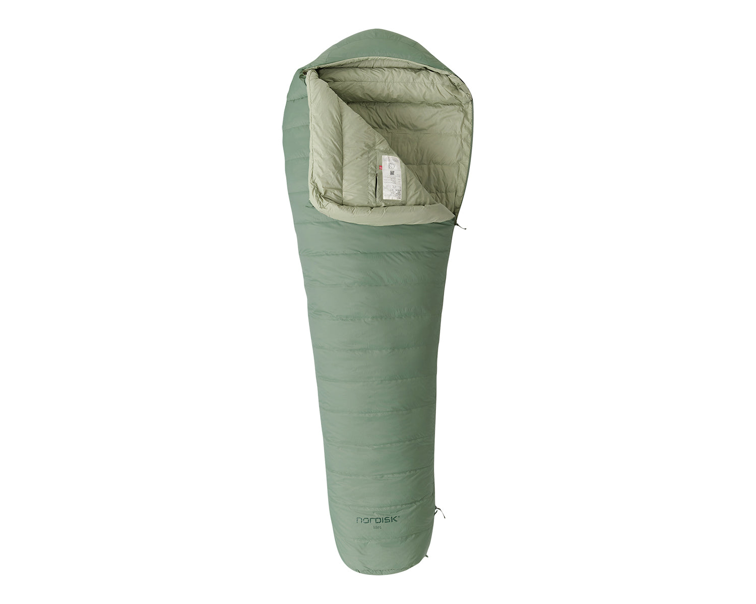 nordisk-ides-5-mummy-schlafsack-hedge-green-rds-entendaune-3-jahreszeiten image 2