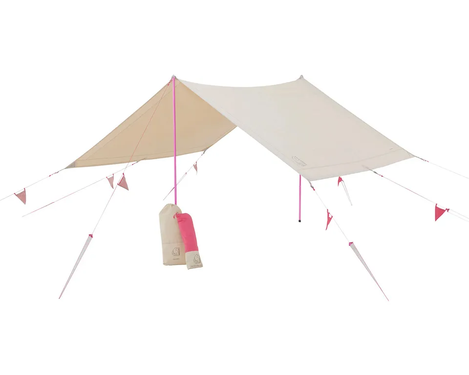 nordisk-kari-tech-mini-tarp-inkl-colour-pack-azalea-cherry-pink image 1