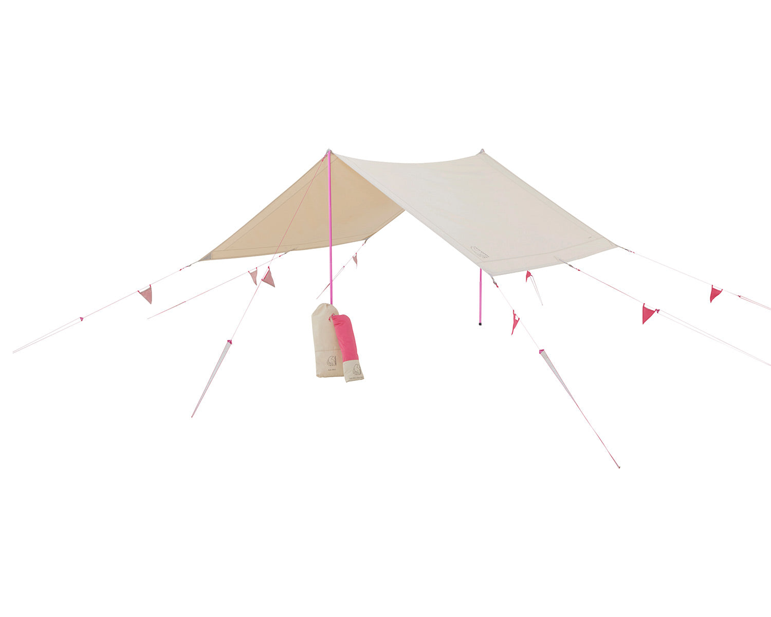 nordisk-kari-tech-mini-tarp-inkl-colour-pack-azalea-cherry-pink image 2