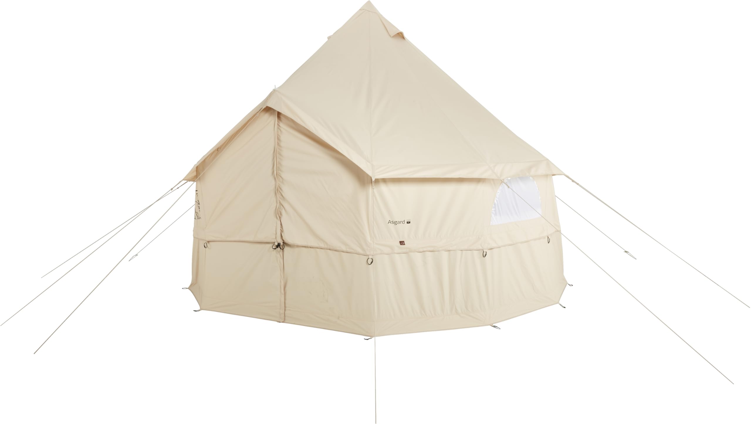 nordisk-asgard-12-6-technical-cotton-glampingzelt-sandshell-6-personen image 2